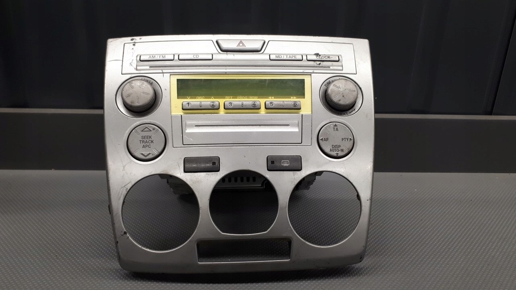 фото №1, 3m71-18k876-abv радіо панель mazda 2