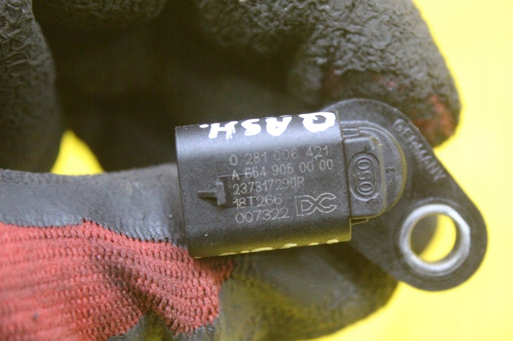 фото №5, Датчик вала распределительного вала qashqai j11 ii mercedes renault 1.3 hr13 a6549050000