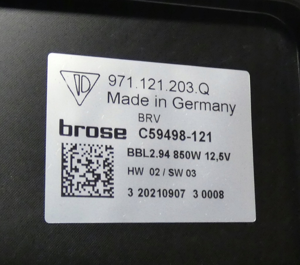 Porsche panamera 971 971121203q 2016- вентилятор радиатора в Украине