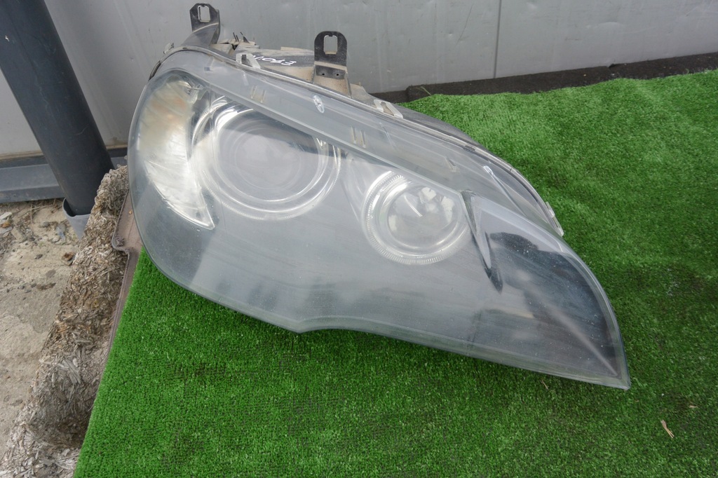 фото №10, Bmw x5 e70 2007-2010 лампа левая правая перед bi ксенон ahl usa