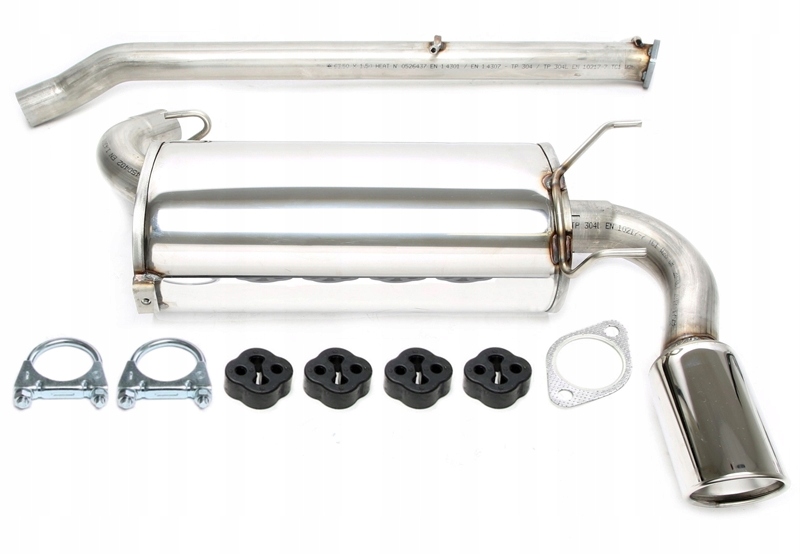 фото №1, Спортивний вихлоп cat back mazda mx-5 i na ta