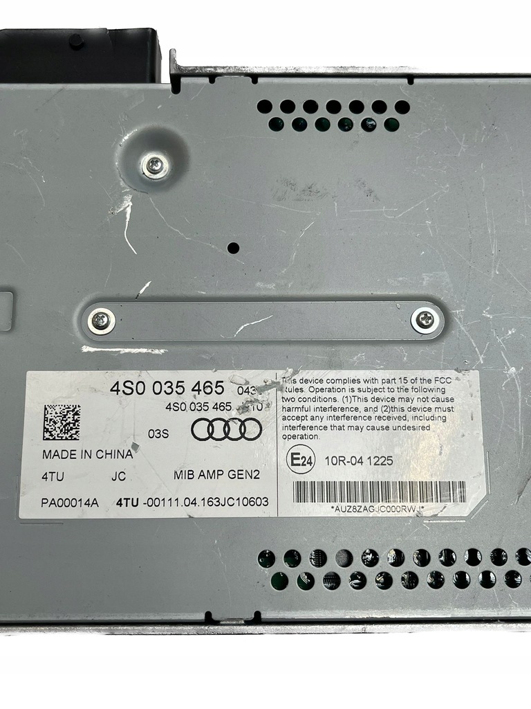 фото №4, Підсилювач 4s0035465 audi r8