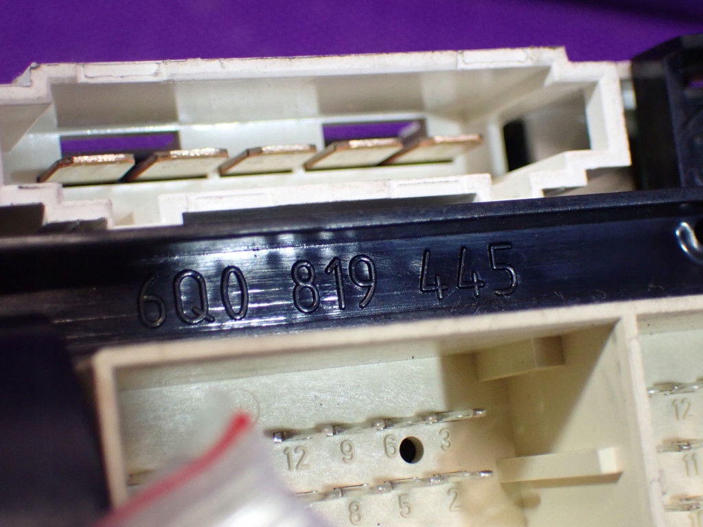 фото №9, Seat ibiza iv 6j 08- панель управление вентиляция 6j0820045a