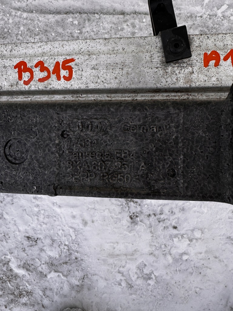 фото №11, Балка усилитель передний перед 8x audi a1 10-18 8xa807251a