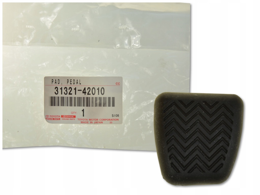 фото №1, Toyota corolla e15 06- накладка na педаль тормоза