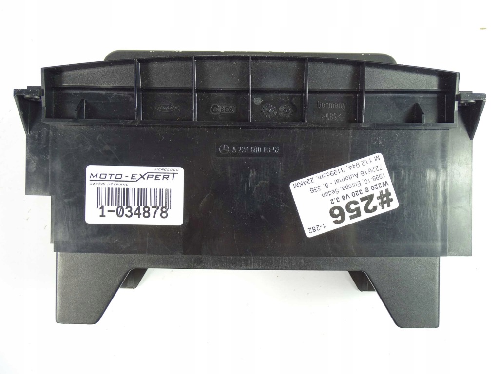 фото №7, Mercedes s klasa w220 бардачок na радіо a2206800352