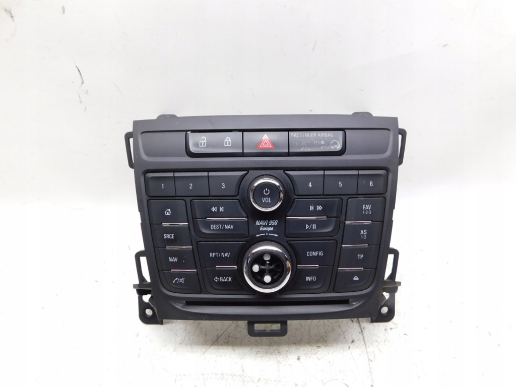 фото №1, Панель перемикач радіо навігації 13474064 - opel zafira c 12-16