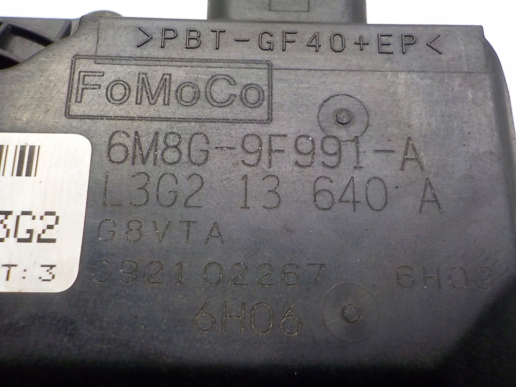 фото №9, Mazda 6 ii gh 1.8 16v l8 дросельна заслінка 6m8g-9f991-a