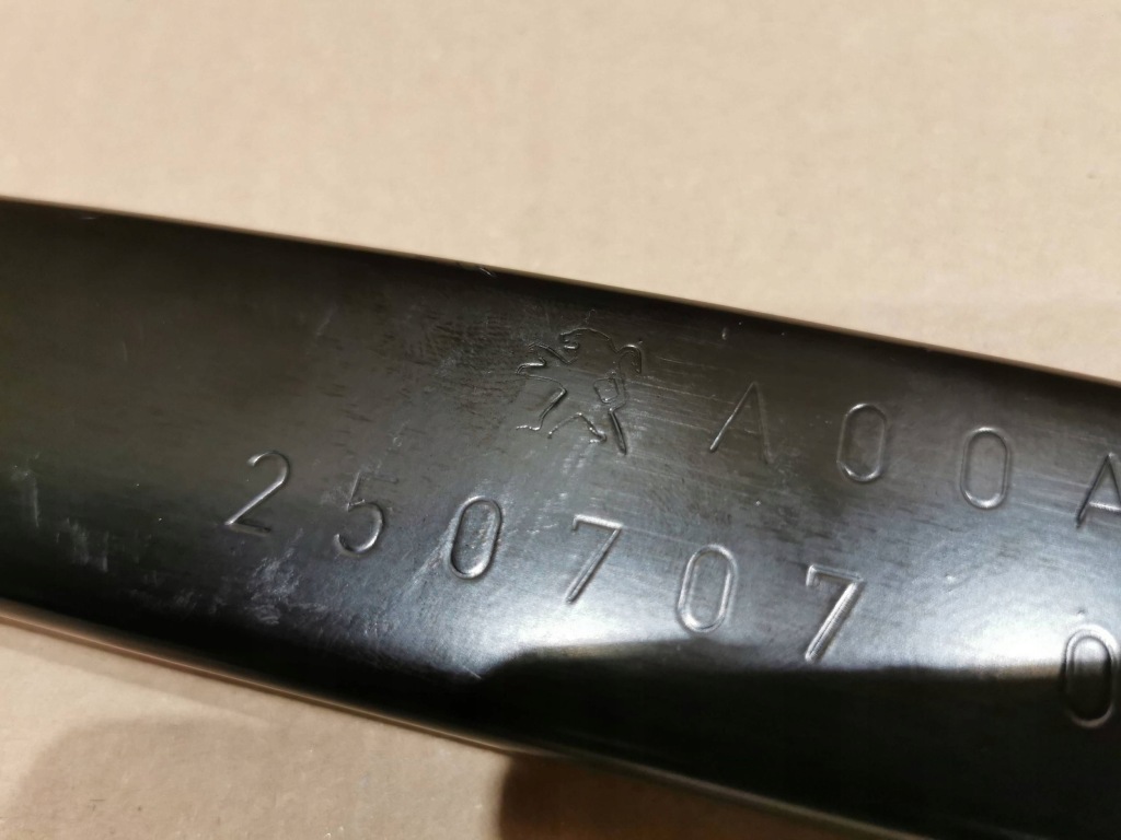 Peugeot 308 3 t10 astra l 21- нижня підсилювач  під  бампер передні  9835211680 no Ціна
