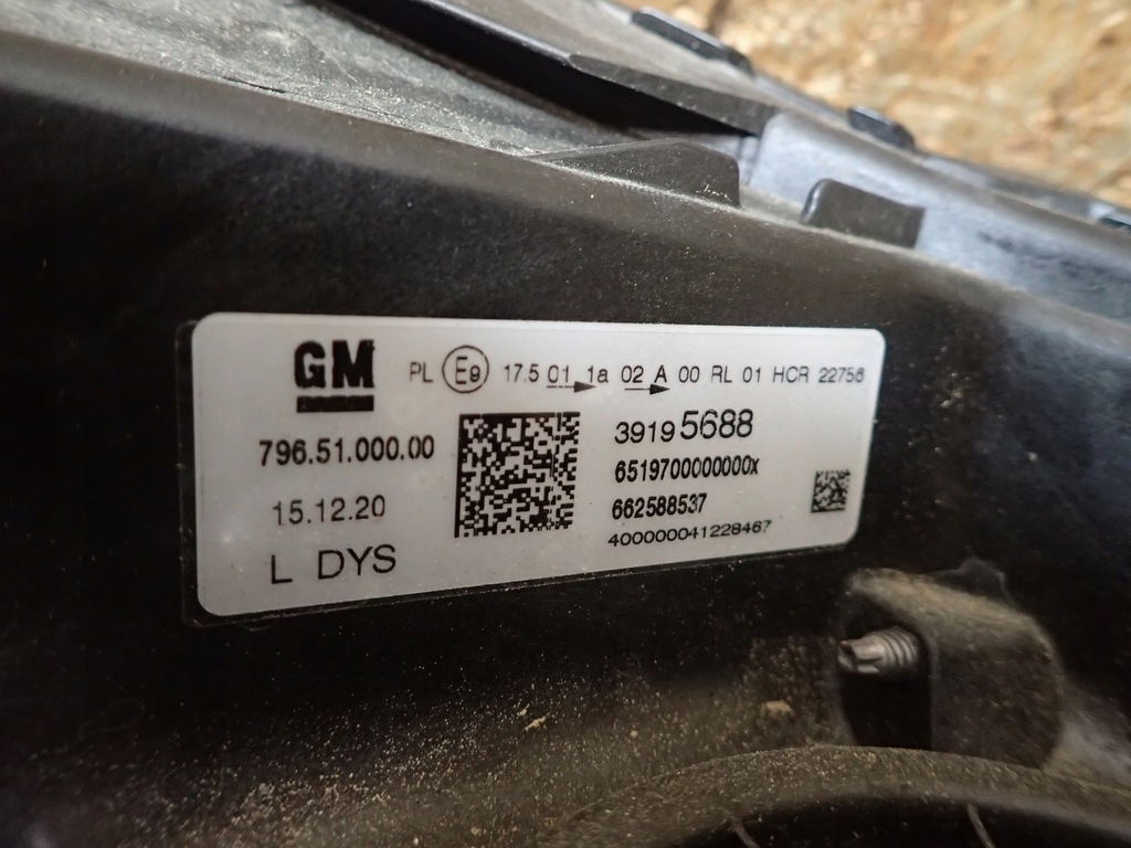 фото №3, Лампа перед левая opel astra k v 5 lift full led