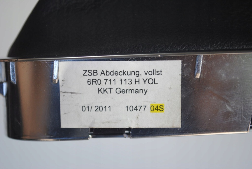 фото №9, Чохол ручка vw polo v 6r0 5 передач