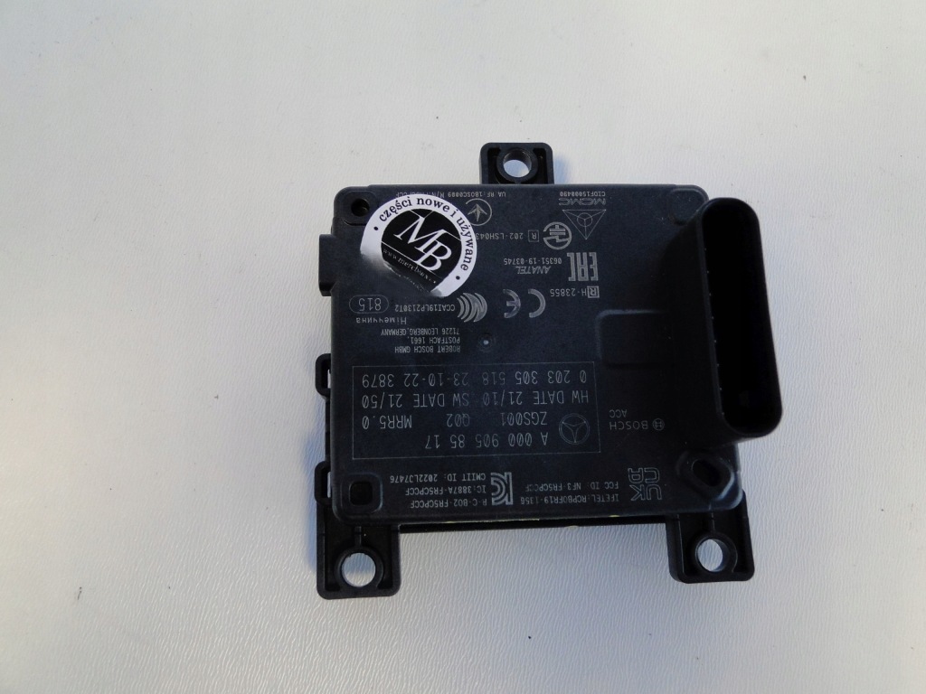 Mercedes радар distronic a0009058517 amg gt 290 vito v 447 b gla glb 247 Оригинал