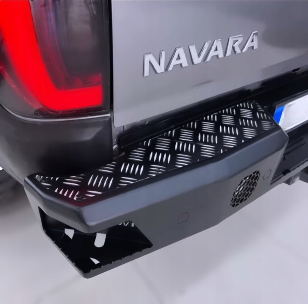 фото №12, Бампер задний задняя 4x4 стальной offroad nissan navara