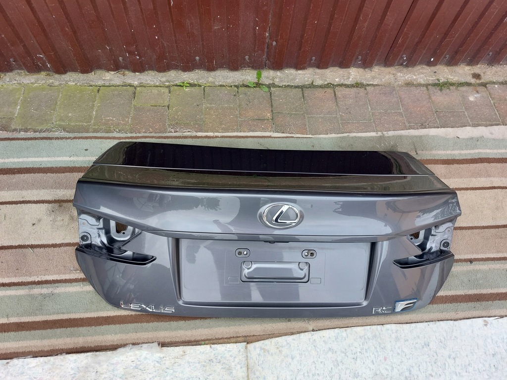 фото №1, Кришка багажника задня спойлер спойлер lexus rc f сіра 1h9 15r