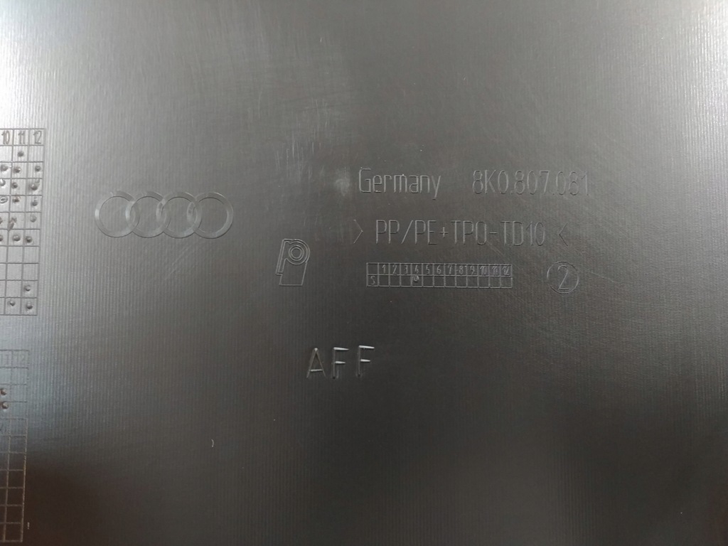 фото №13, Nowa оригінальна захист поперечина передній a4 b8