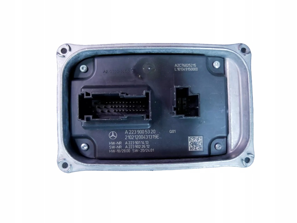фото №1, Mercedes w223 преобразователь модуль led a2239005320
