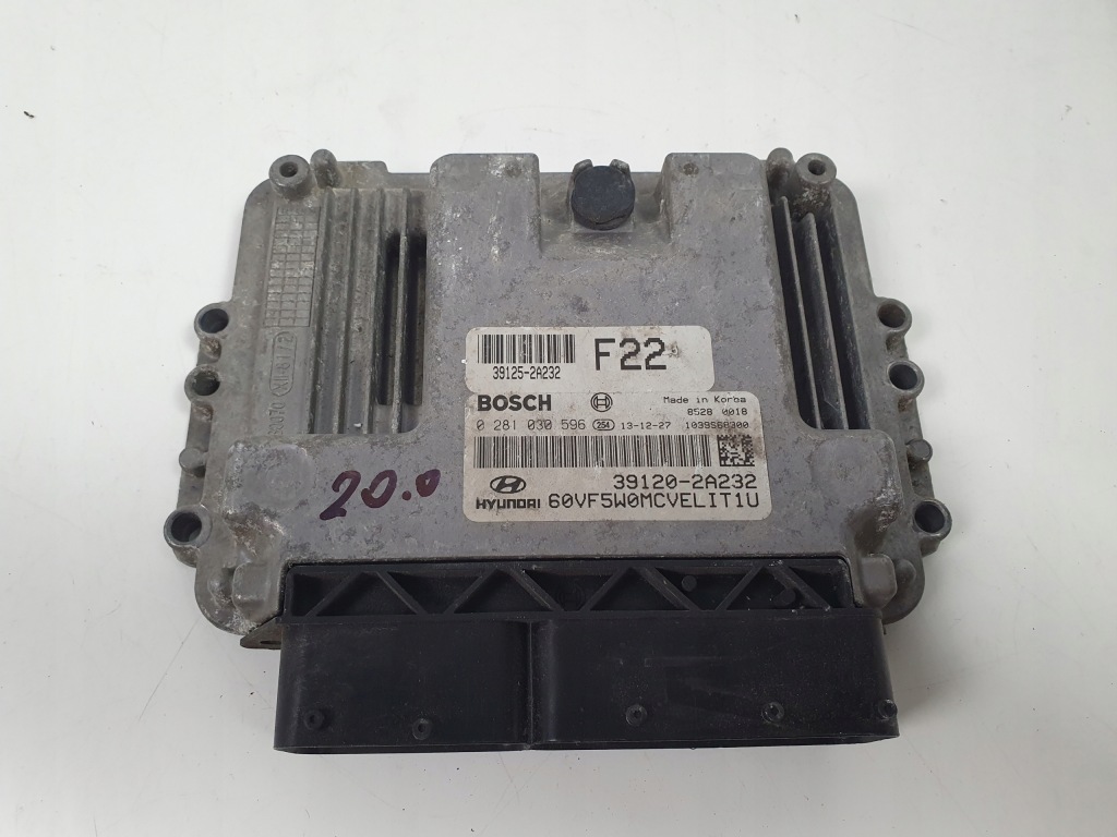 фото №1, Hyundai ix35 бортовий комп'ютер двигуна 0281030596