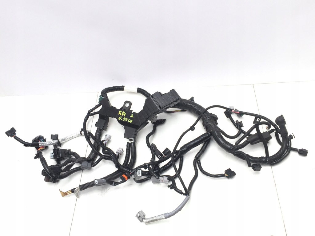 фото №1, Micra k14 0.9 tce wiąka электропроводка двигателя