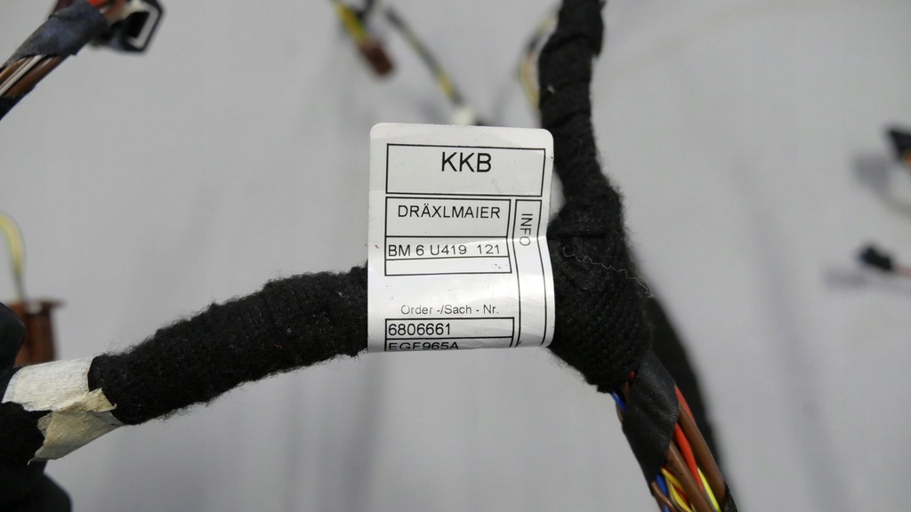 фото №10, Bmw x5 f15 x6 f16 джгут електропроводка сидіння правого sport обігрів