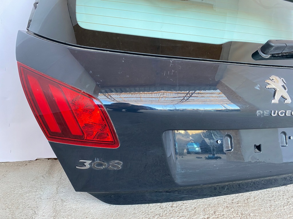 фото №7, Peugeot 308 t9 hb комплектна кришка багажника багажника poznań