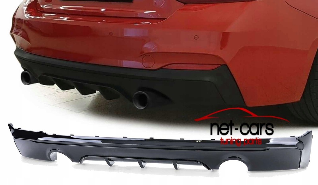 фото №1, Диффузор накладка m performance bmw f22 f23 0-0 pb