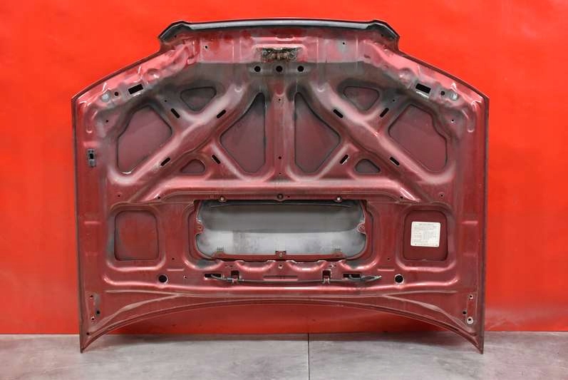 фото №8, Капот крышка двигателя czerwona subaru forester 2 ii lift 05-08