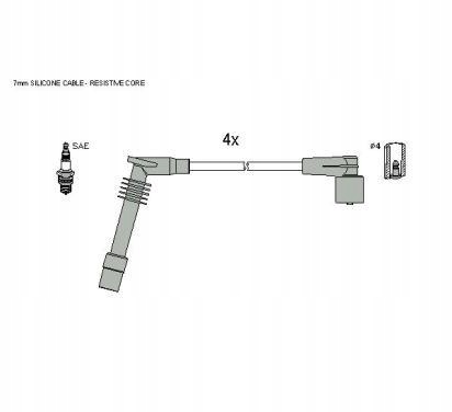 фото №1, Starline дроти запалювання zk 6202