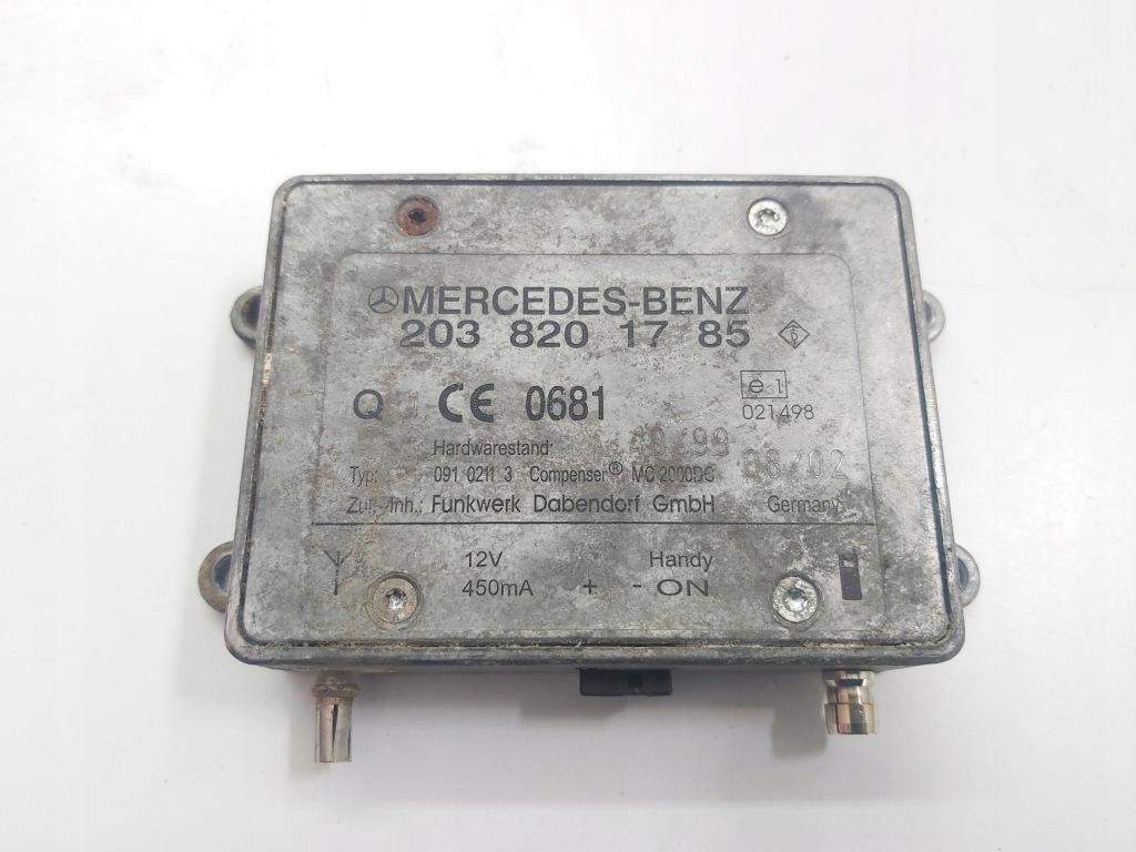 фото №1, Модуль підсилювач антени mercedes w210 w220