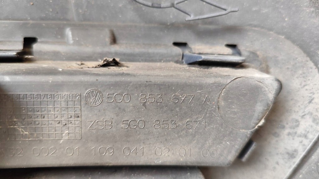 фото №9, Vw golf vii 5g0 бампер перед 5g0807221 оригинал