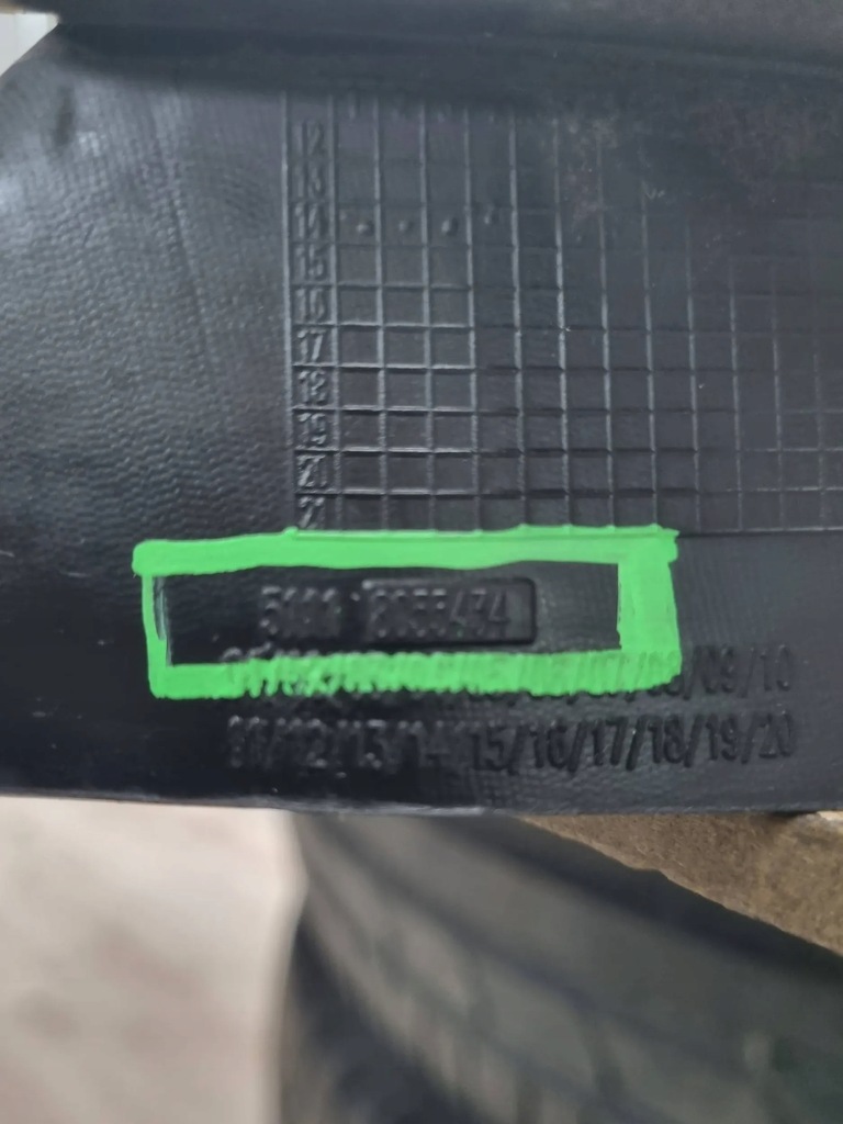 фото №6, Решітка нижня бампера bmw 2 f22 f23 m-pakiet 51118055434