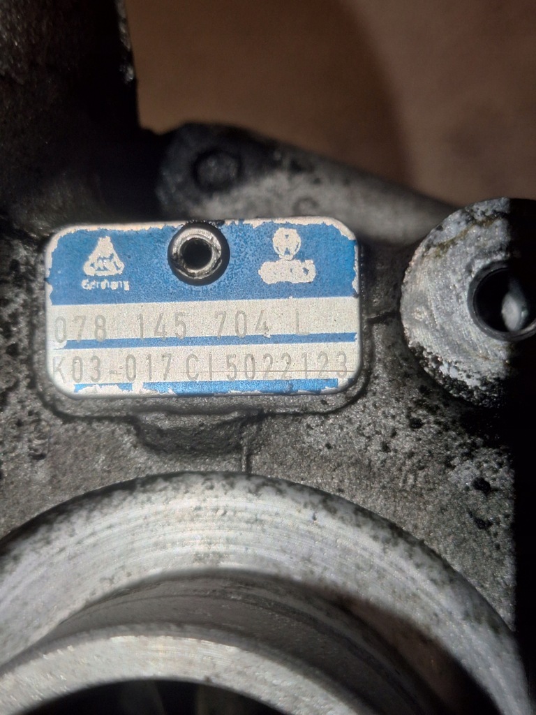 фото №10, Турбонагнетатель k03 правая audi s4 b5 a6 c5 2.7 bi turbo aza ajk are