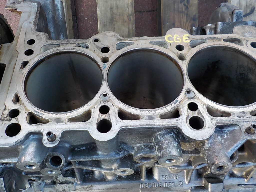 фото №10, Vw touareg ii audi q7 cayenne 3.0 tfsi гибрид блок двигателя cge