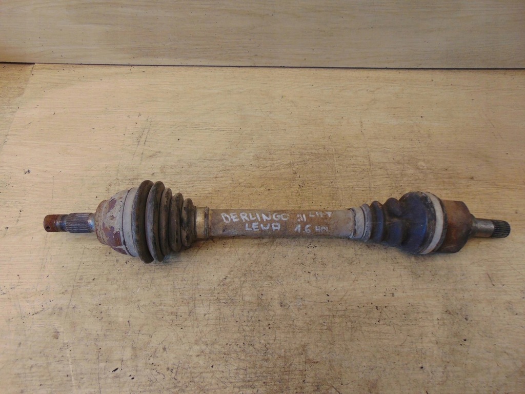 фото №1, Привідний вал ліва перед citroen berlingo iii 1.6 hdi