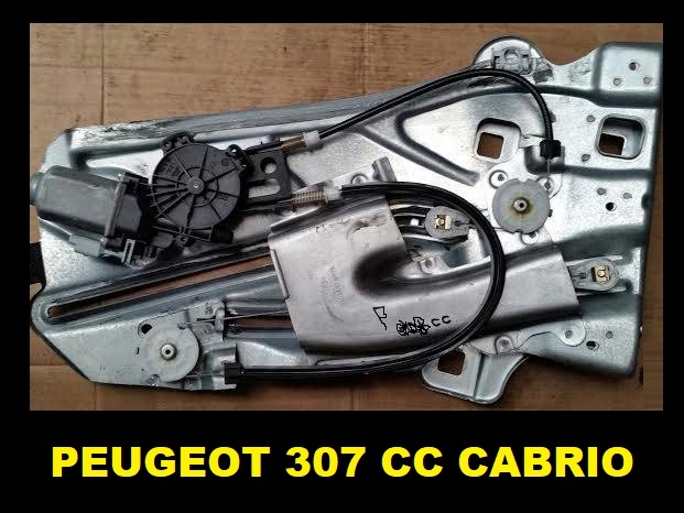 фото №1, Peugeot 307 cc cabrio механізм скло задня правий