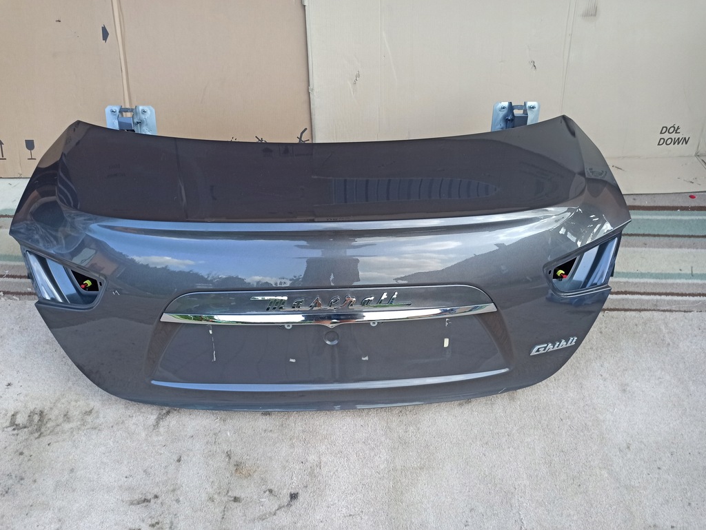 фото №1, Крышка багажника задняя maserati ghibli 14r комплектная 571