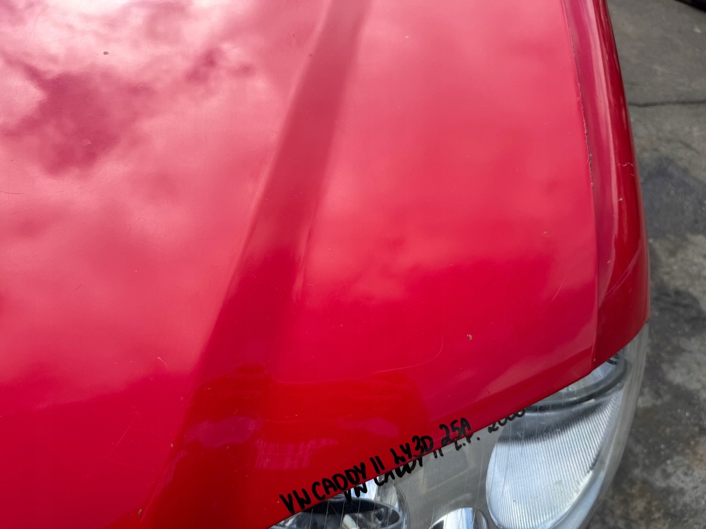 фото №14, Vw caddy iii капот кришка двигуна ly3d