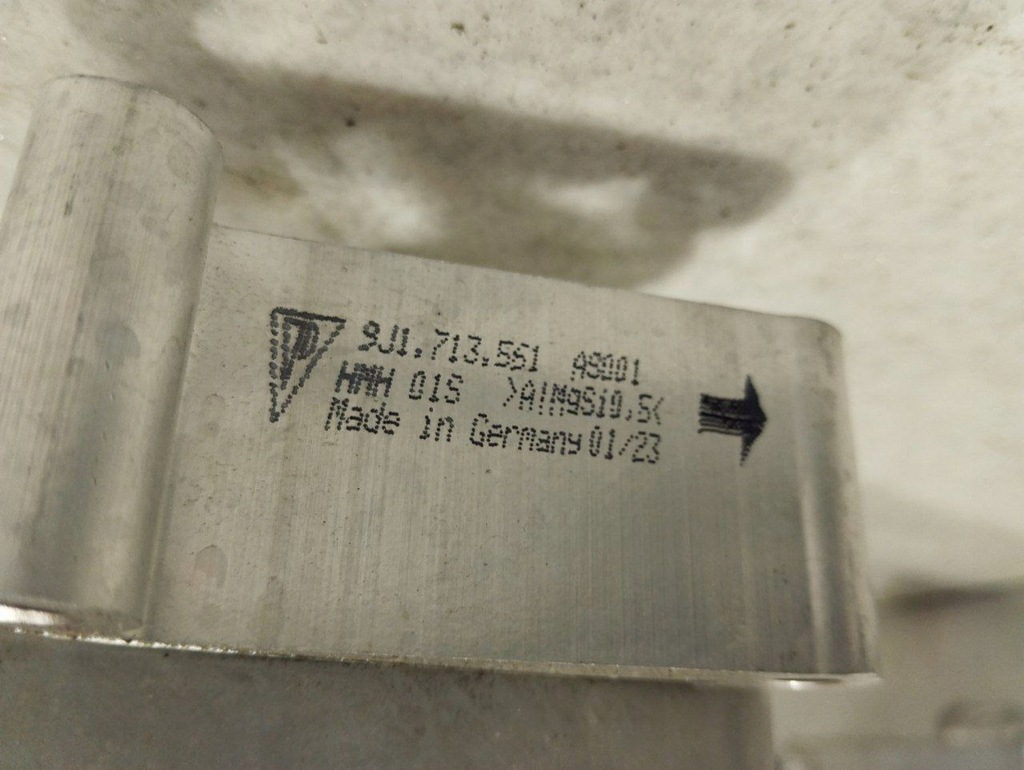 фото №5, Porsche taycan 9j1 2023 рама вспомогательная передняя 9j1713633b