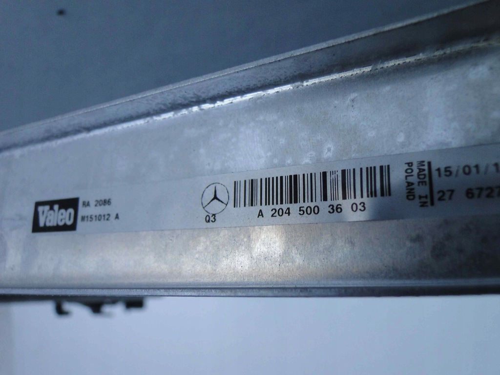 фото №8, Mercedes glk x204 204 радиатор wody a2045003603