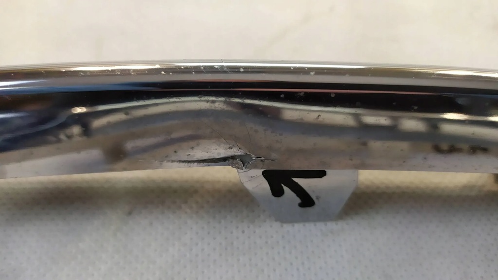 фото №8, Рамка правий хром вихлоп mercedes w206