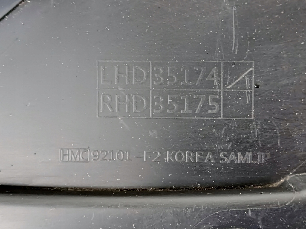 фото №10, Hyundai elantra vi lift 18-21r led лампа перед левая оригинал 92101-f2