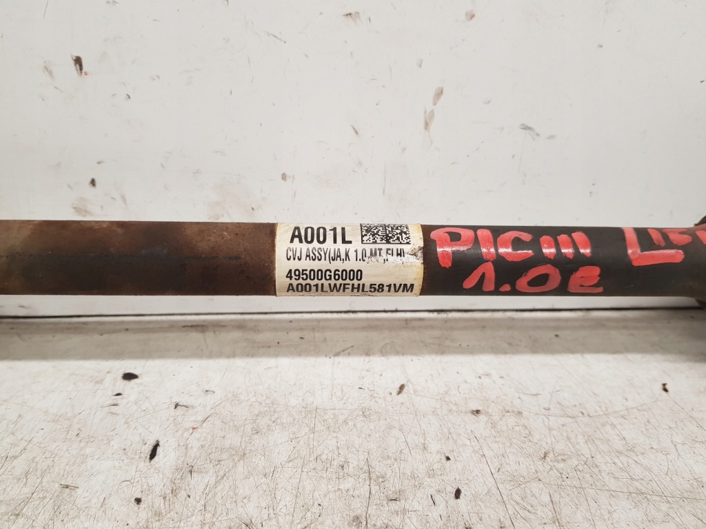 фото №5, Kia picanto iii привідний вал ліва 1,0 49500-g6000 2017-