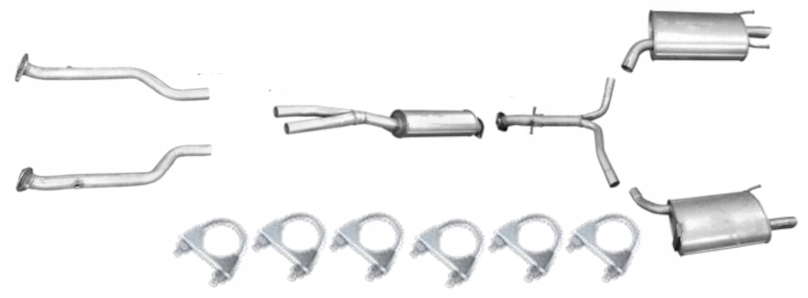 фото №1, Система выпускной lexus gs 300 3.0 бензин 2005-2010