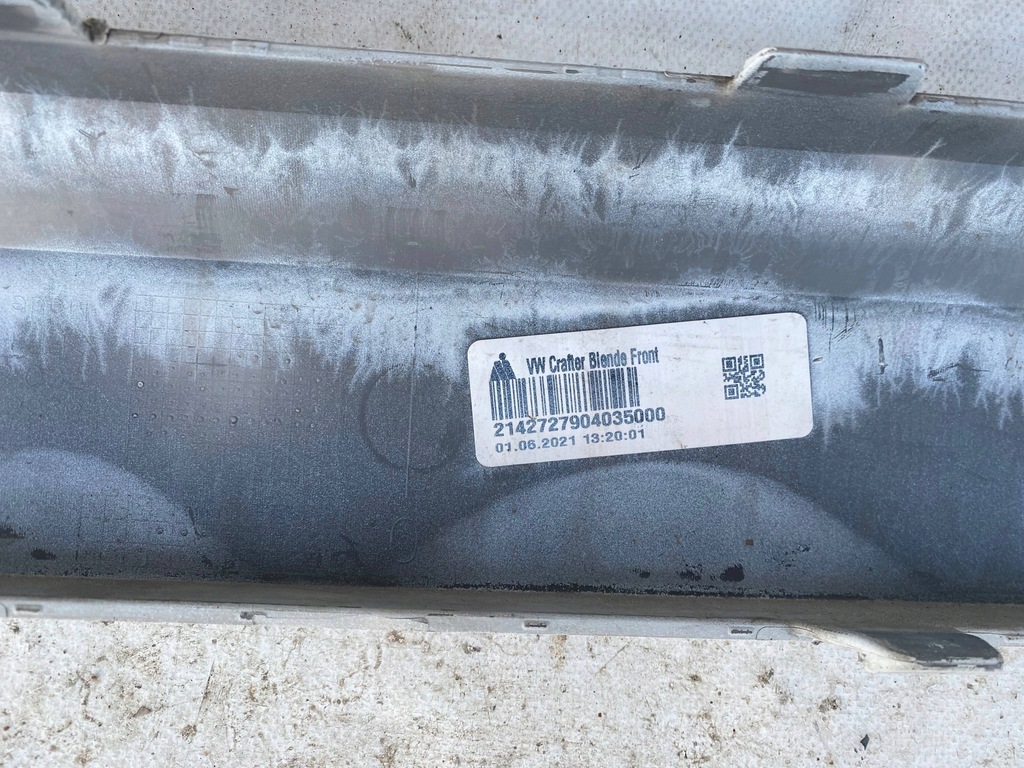 фото №9, Vw crafter 7c0 7c0807819a бампер перед решітка радіатора