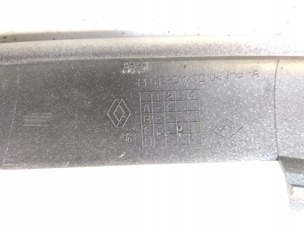 фото №8, Renault scenic ii молдинг бампера перед решётка радиатора 06-