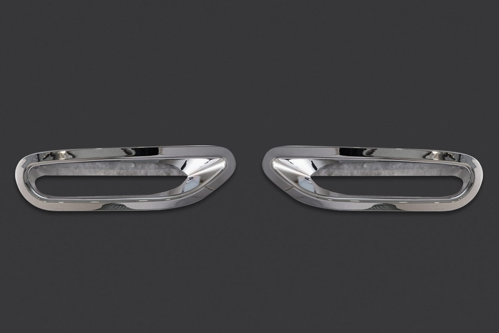 фото №6, Nissan x-trail iii t32 2014-2017 накладки задних лампа противотуманных