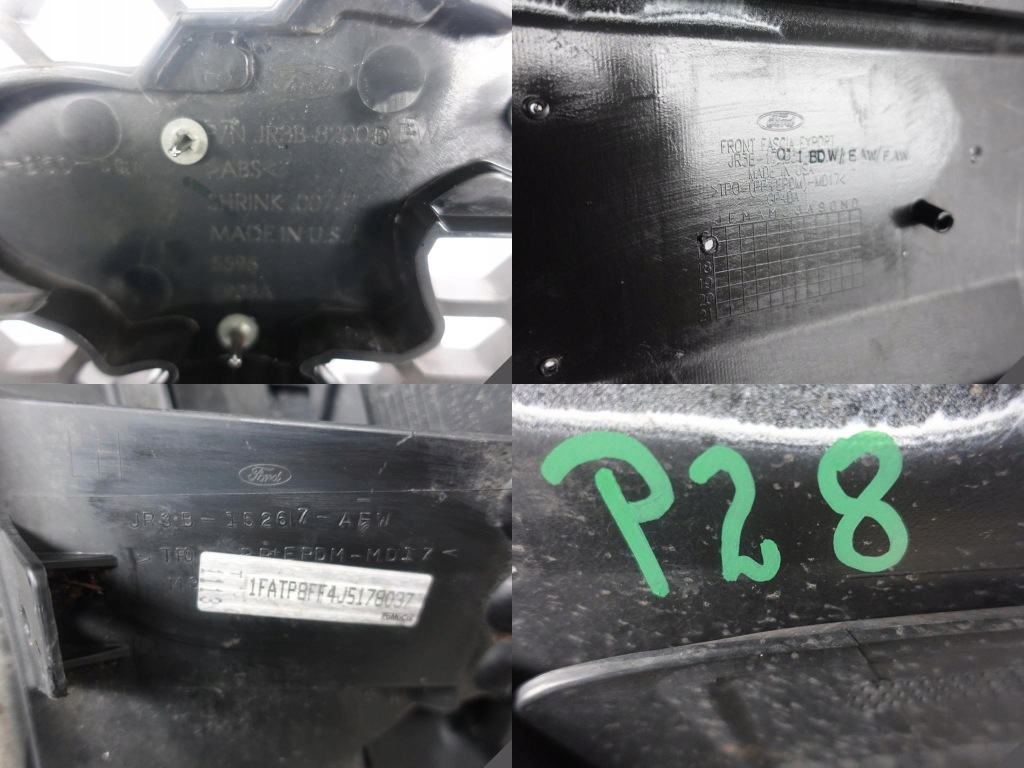 Ford mustang vi 6 рестайлинг  17- бампер решётка спойлер Оригинал