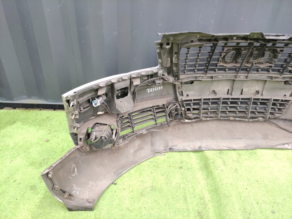 фото №13, Audi a8 d3 4e0 lift 05-10 бампер передний перед ly7w