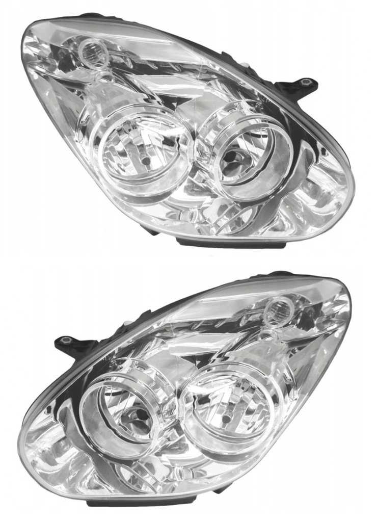 фото №1, Opel combo d doblo фара лампа передняя левый + правый гомологация tyc