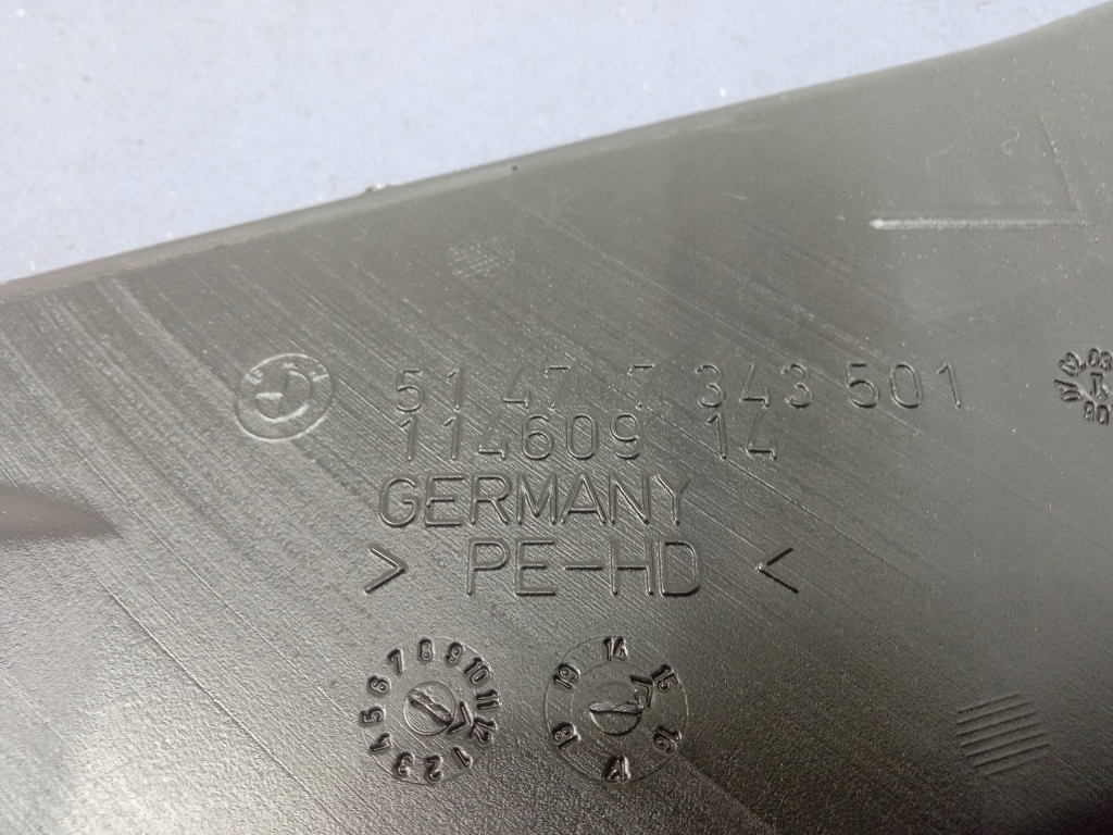 фото №6, Bmw 7 g11 g12 канал воздухозаборник воздуха левый перед 7343501