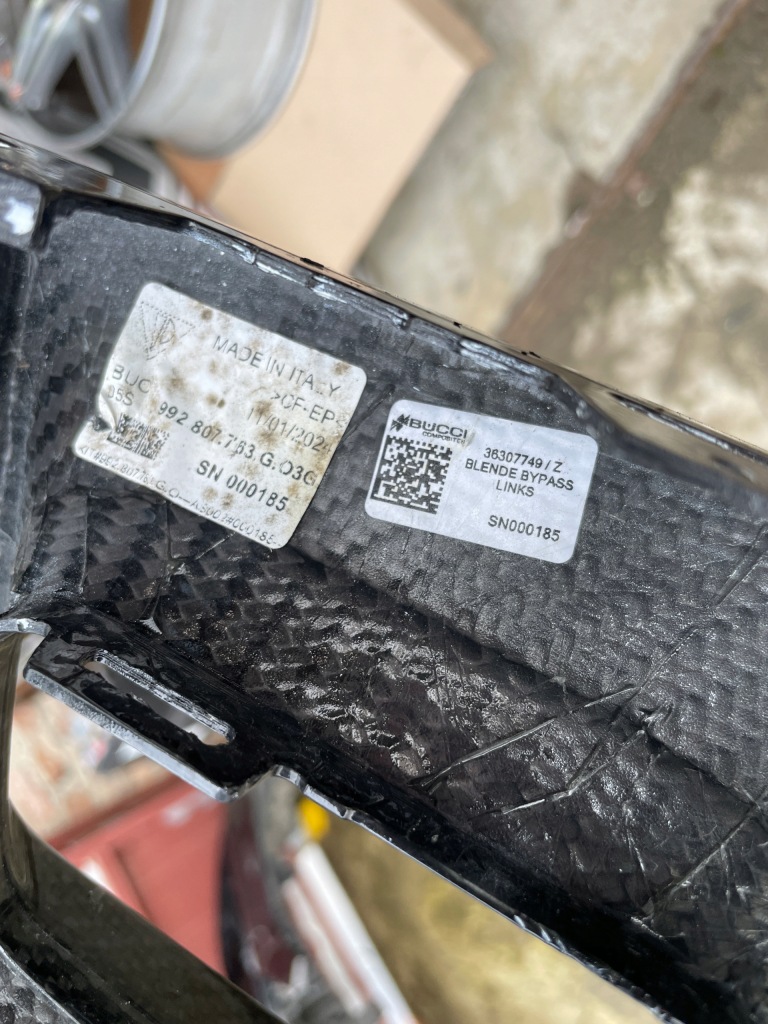 фото №14, Porsche 911 992 lift gts аерокіт бампер передній carbony оригінальний номер 992807547h